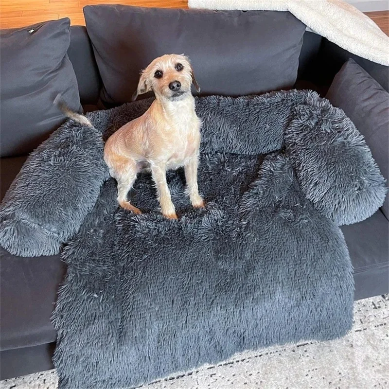 Calm Rest Dog Bed โ Grey, Large