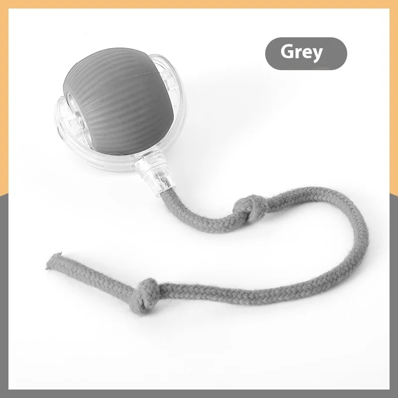 Interactive Rolling Cat Ball โ Grey